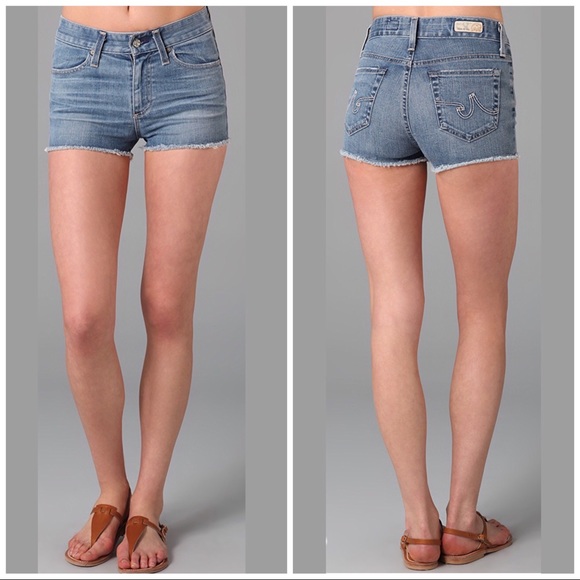 70's jean shorts